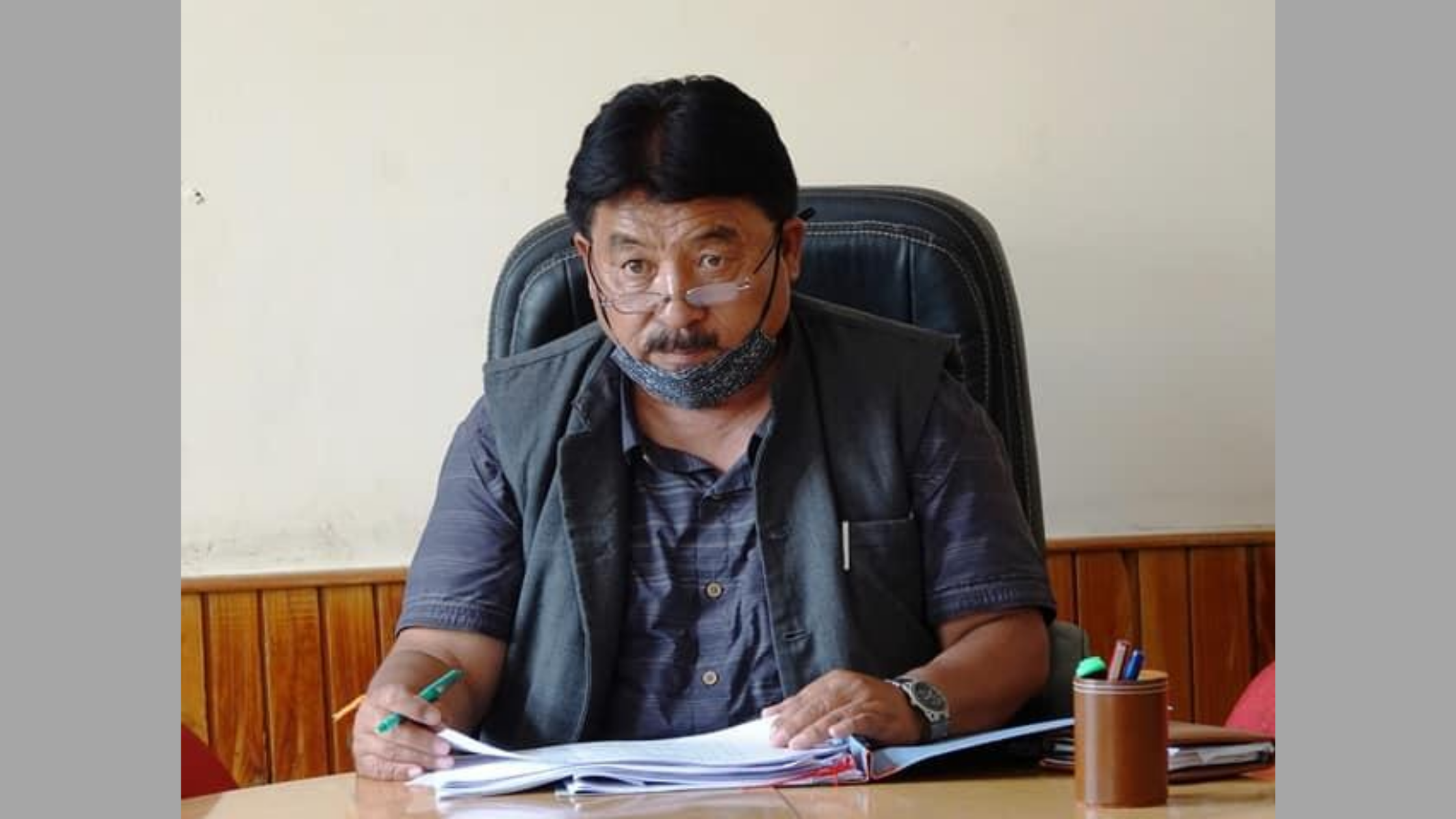 Gyal P Wangyal CEC chairs monthly review meeting of Capex Budget 2020-21