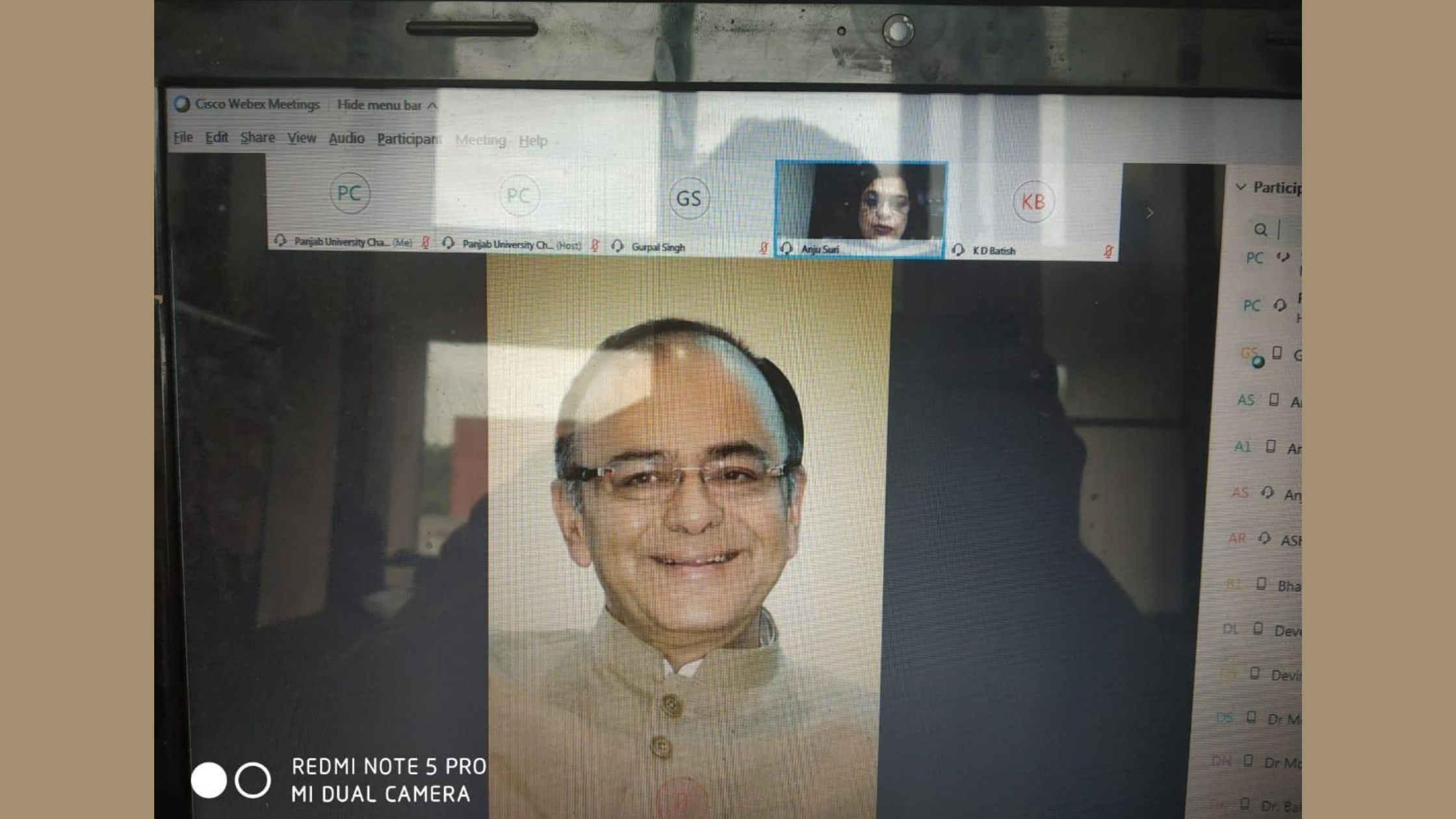 PU 1 Shradhanjali given to Arun Jaitley