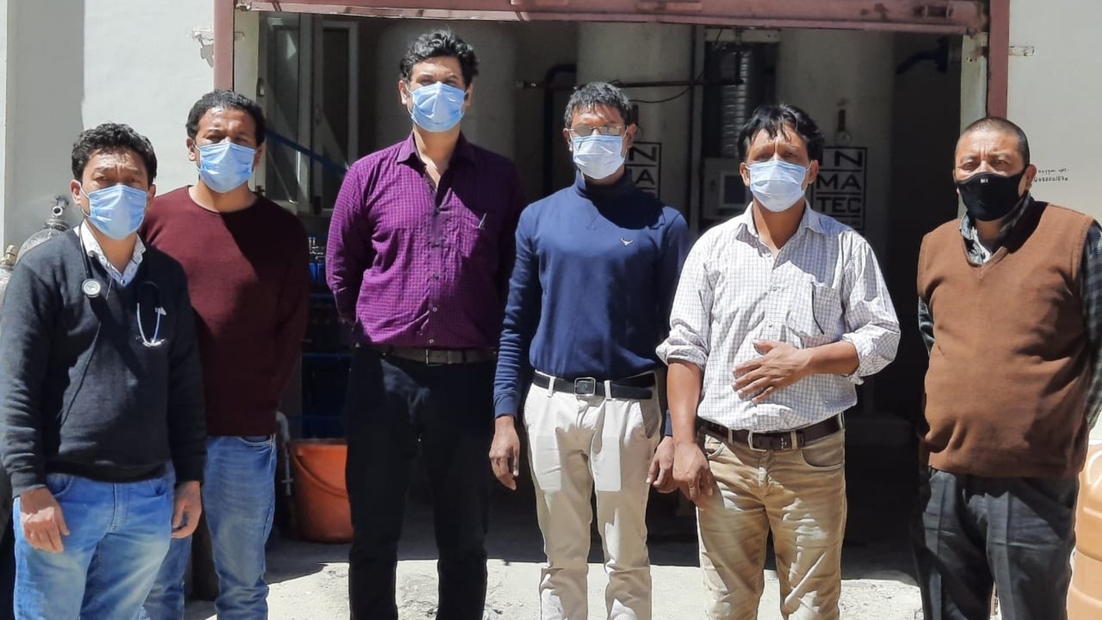 GoI expert team reviews COVID-19 control measures in Kargil 1 GoI expert team reviews COVID-19 control measures in Kargil