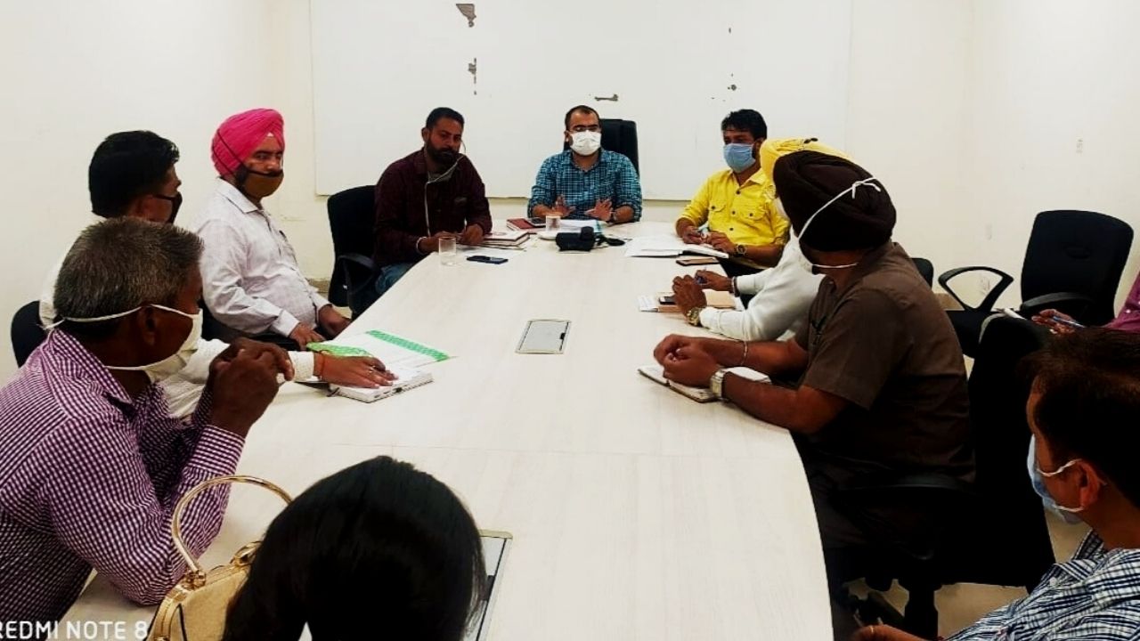 SBS Nagar meeting SBS Nagar administrator meeting