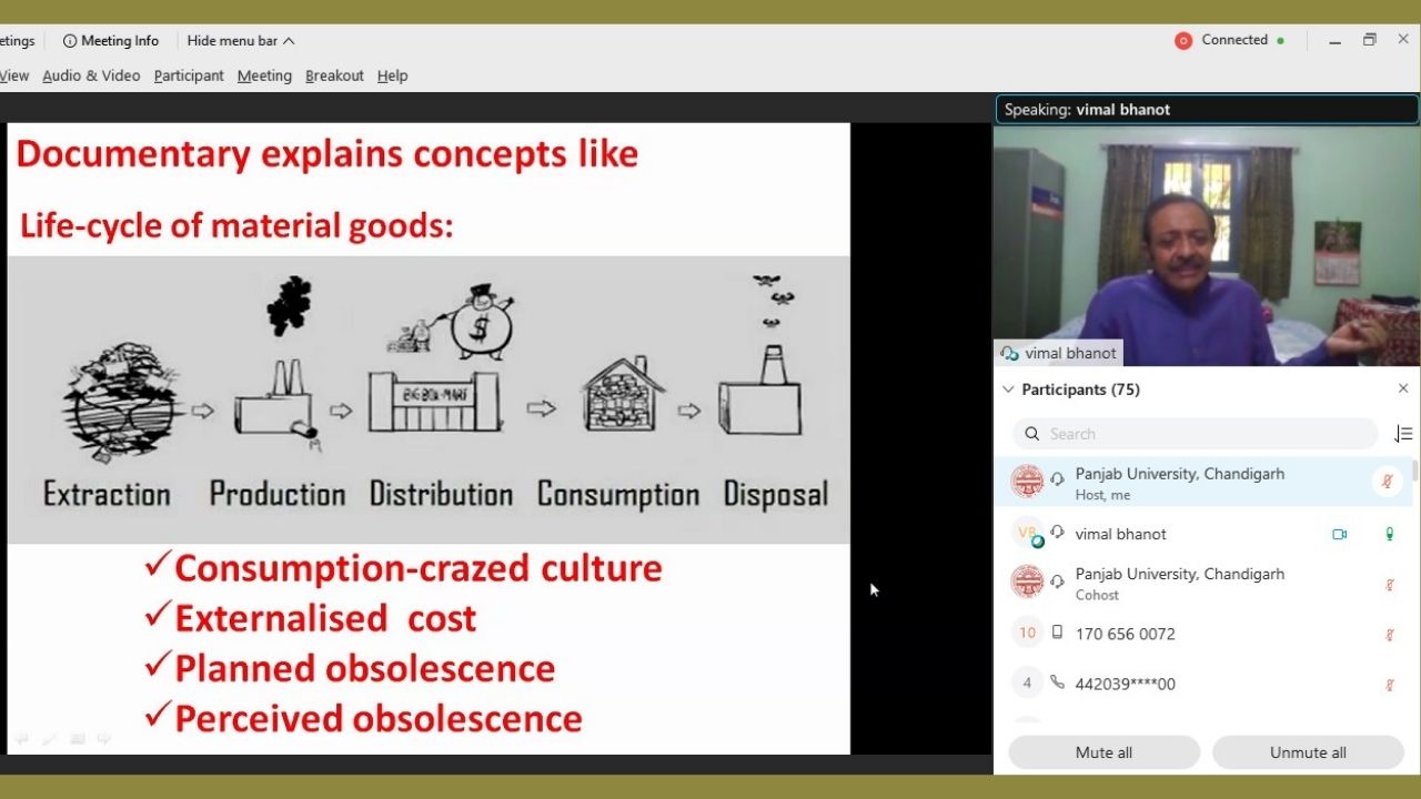 panjab university 12 WEBINAR ON “CORONA PANDEMIC