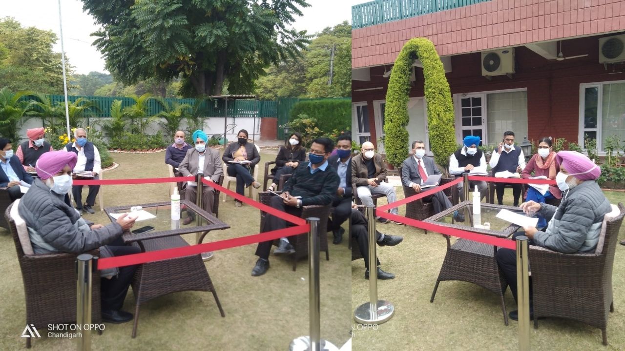 Health minister punjab balbir singh sidhu Punjab Mandi Board and Labour department