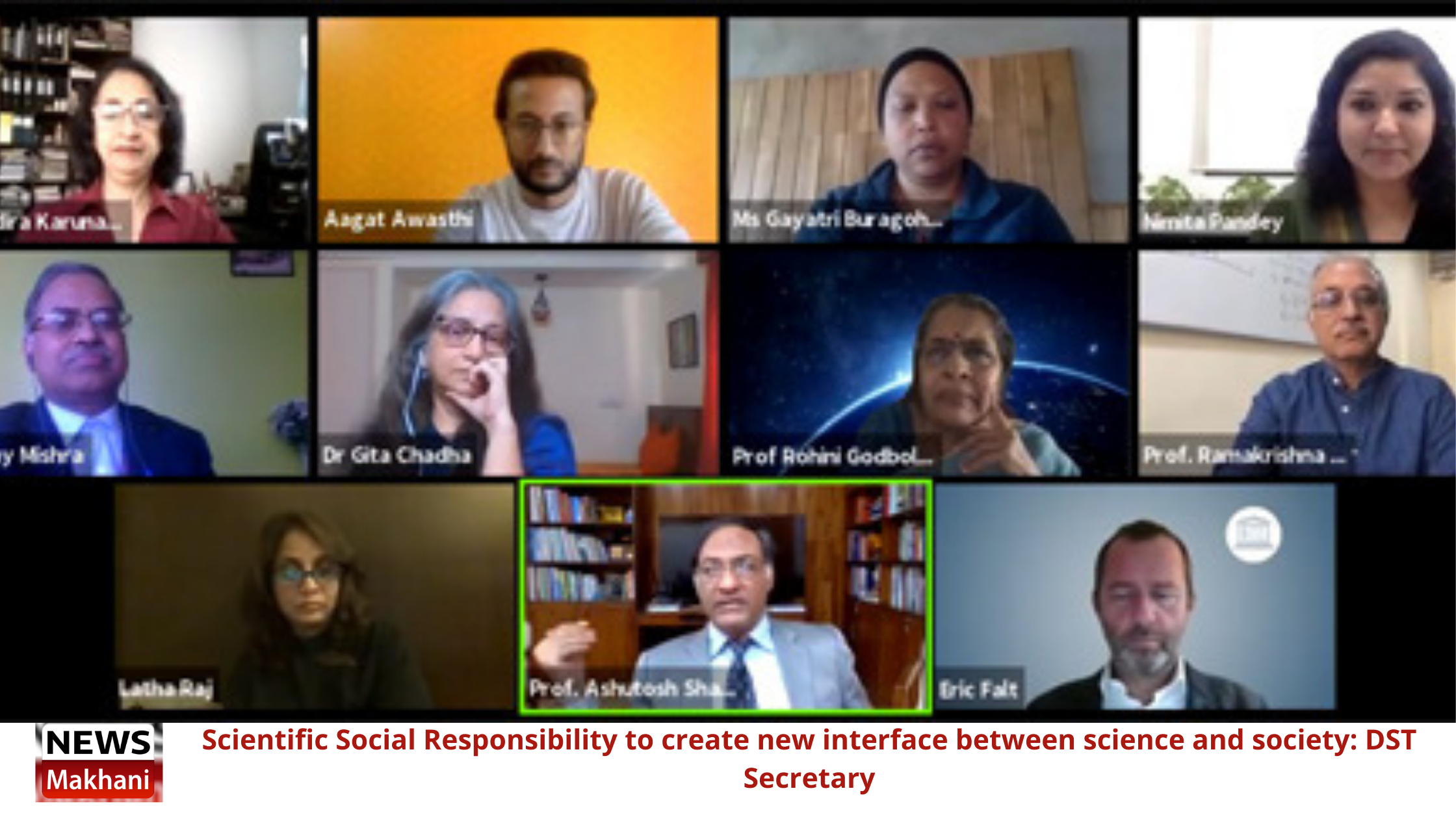 Scientific Social Responsibility to create new interface between science and society: DST Secretary Scientific Social Responsibility to create new interface between science and society: DST Secretary