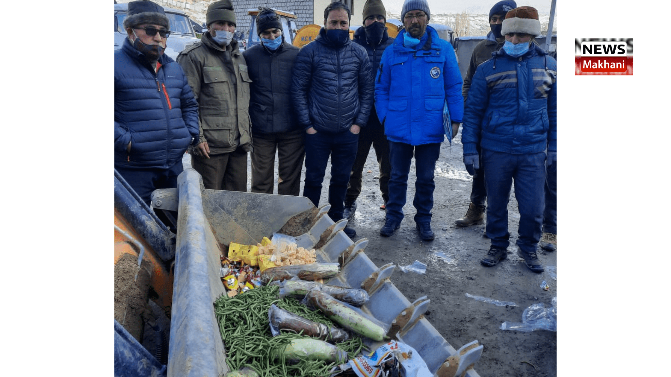 Market checking squad conducts surprise visit in Kargil Market checking squad conducts surprise visit in Kargil