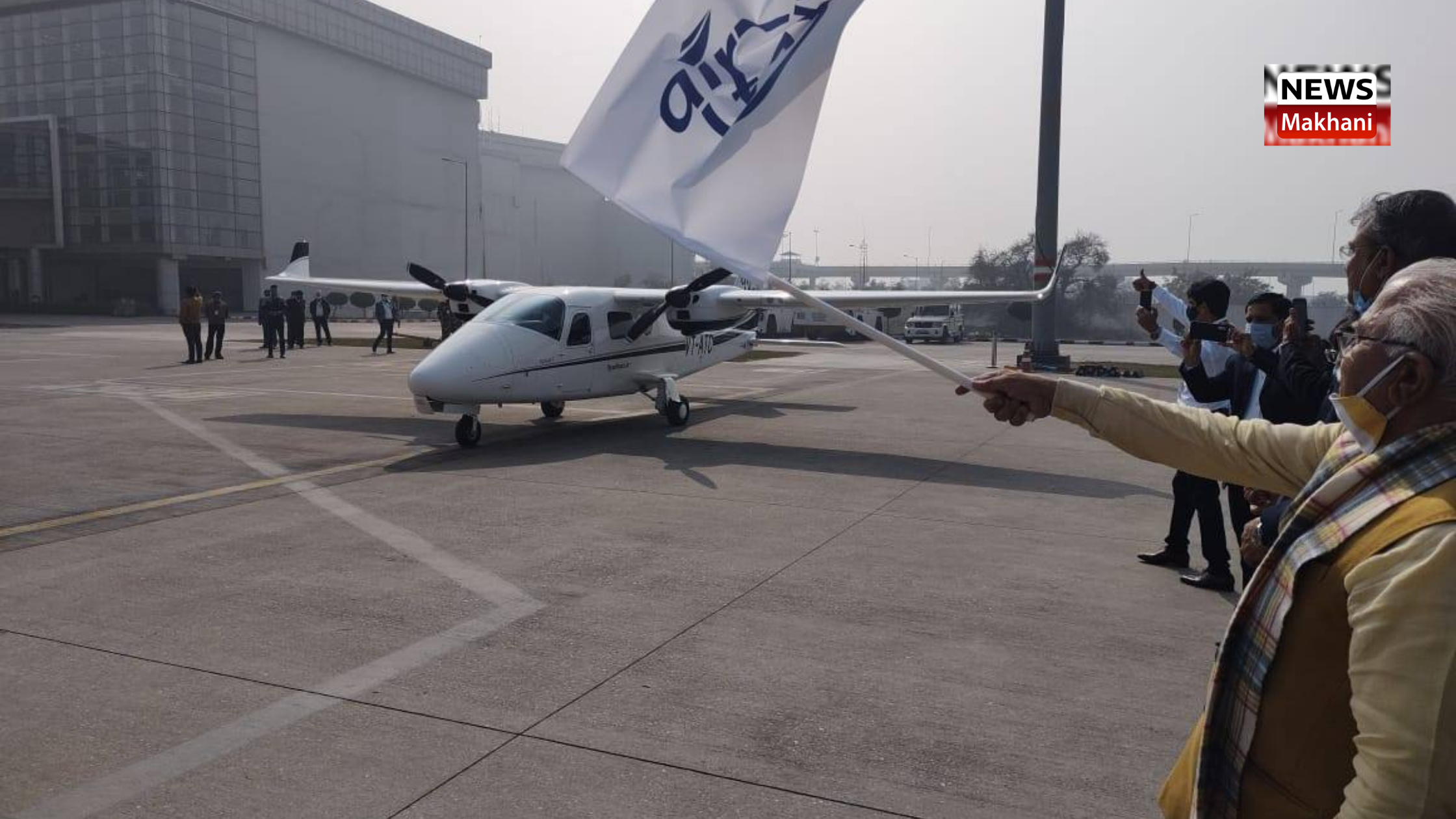 Manohar Lal launched aviation services between Chandigarh and Hisar at Chandigarh International Airport Manohar Lal launched aviation services between Chandigarh and Hisar at Chandigarh International Airport