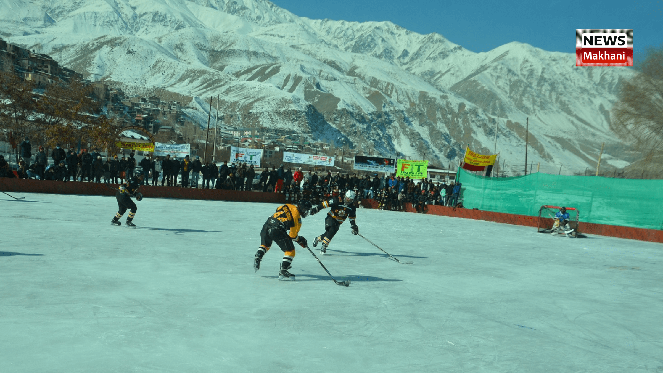 Ice Hockey matches under NEAT held at Drass Ice Hockey matches under NEAT held at Drass