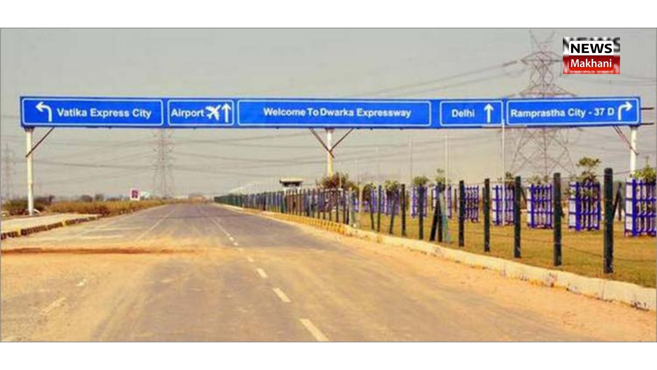 Union Minister Nitin Gadkari inspects construction work of Dwarka Express Way Union Minister Nitin Gadkari inspects construction work of Dwarka Express Way