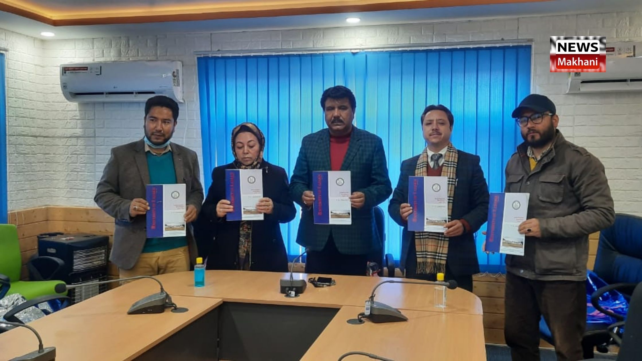CEC Kargil releases information brochure of University of Ladakh CEC Kargil releases information brochure of University of Ladakh