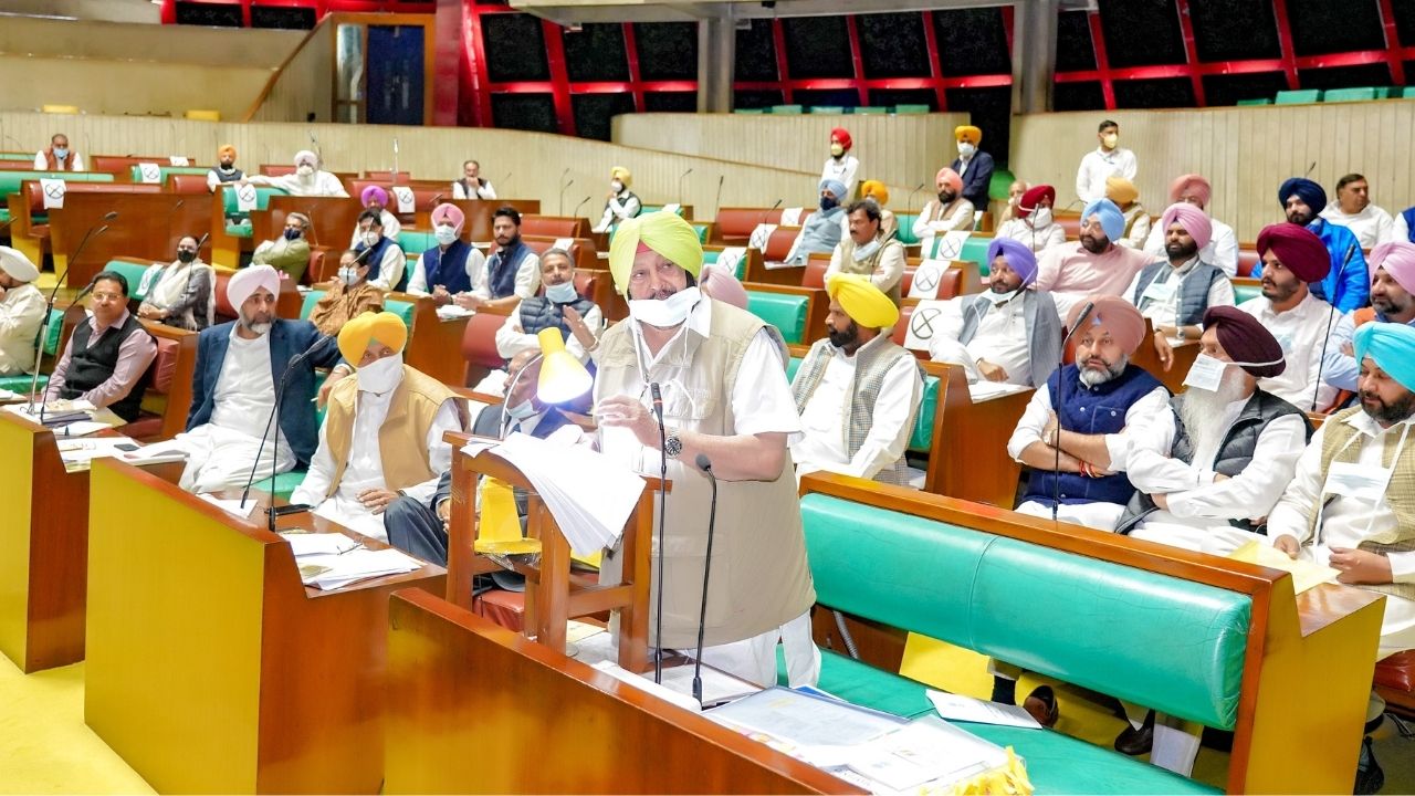 Captain Amrinder Singh on punjab budget session Captain Amrinder Singh on punjab budget session