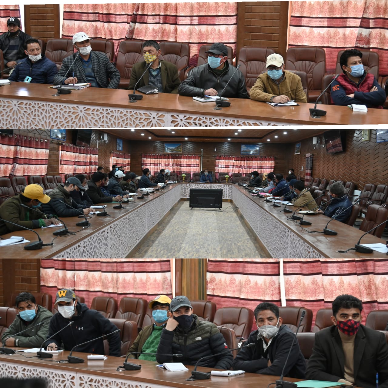 DM Kargil convenes meeting regarding COVID-19 mitigation measures (1)