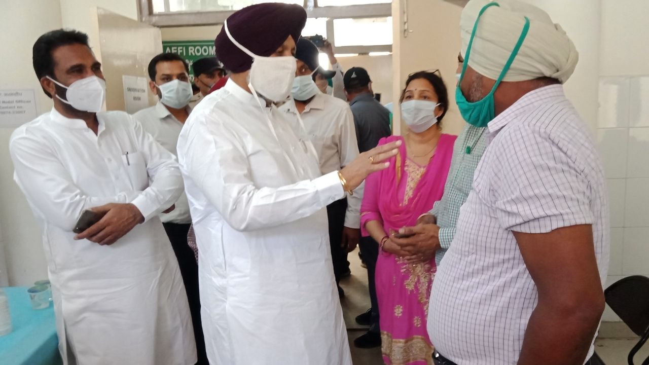 Health Minister Mr. Balbir Singh Sidhu Health Minister Mr. Balbir Singh Sidhu