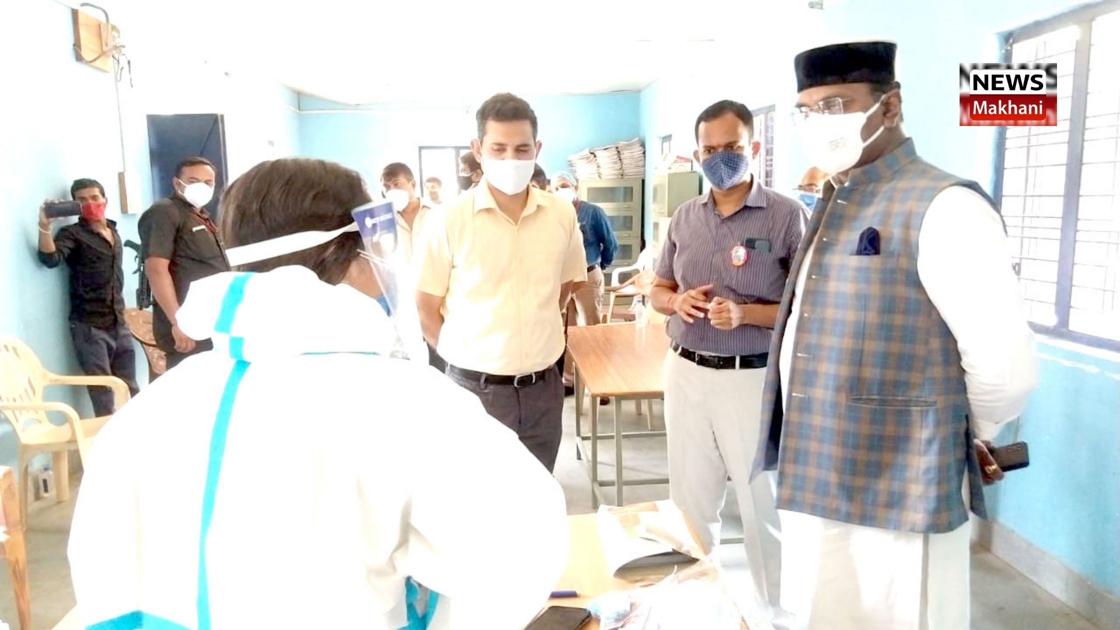 मंत्री सारंग ने किया कोविड सहायता केन्द्र और वैक्सीनेशन सेंटर का निरीक्षण मंत्री सारंग ने किया कोविड सहायता केन्द्र और वैक्सीनेशन सेंटर का निरीक्षण