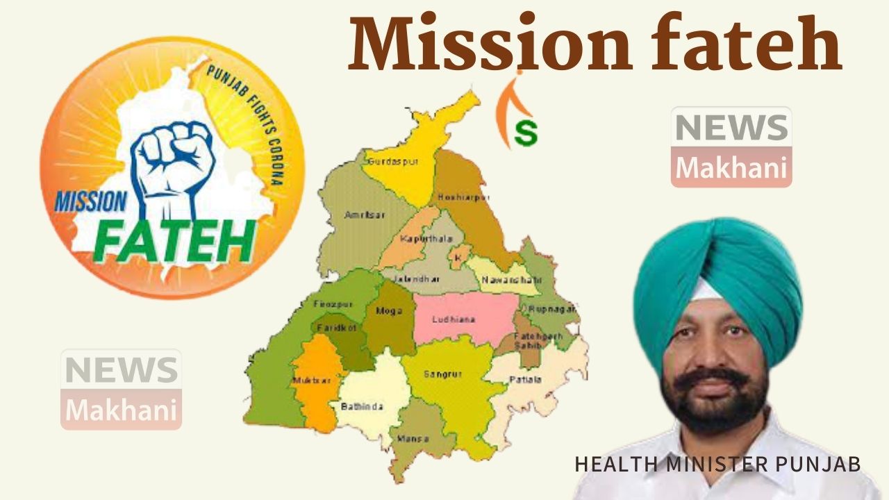 Mission fateh BALBIR SINGH SIDHU