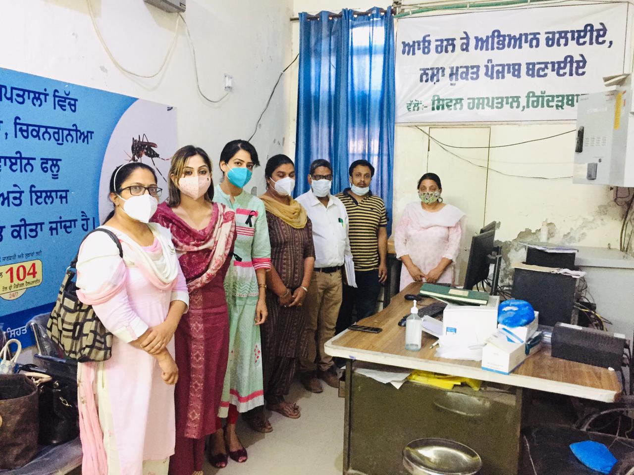 ਜ਼ਿਲੇ ਦੇ ਸਰਕਾਰੀ ਨਸ਼ਾ ਛੁਡਾਓ ਕੇਂਦਰ ਵਿੱਚ 7058 ਮਰੀਜ ਲੈ ਰਹੇ ਹਨ ਨਸ਼ਾ ਛੁਡਾਓ ਦੀ ਦਵਾਈ