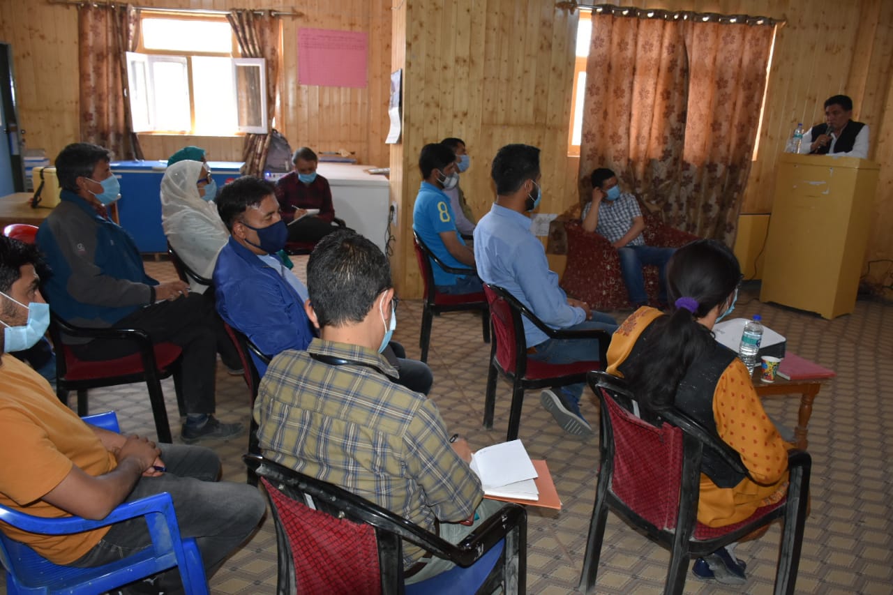 Health Department Kargil organizes one day training programme on Pneumococcal Conjugate Vaccination for Block ToTs (3) (1)