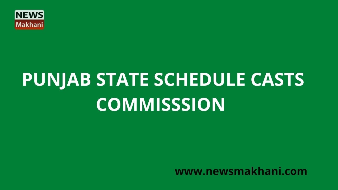 Punjab State SCHEDULE CASTS COMMISSSION