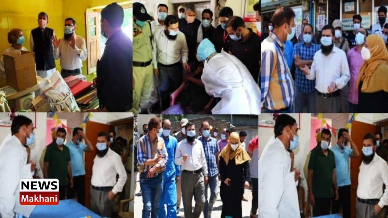 VC DDC, DC Kupwara inspect ongoing vaccination drive in Sogam at Handwara VC DDC, DC Kupwara inspect ongoing vaccination drive in Sogam at Handwara