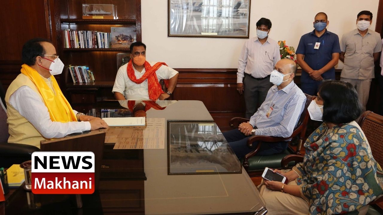 Shri Ajay Bhatt takes over as Raksha Rajya Mantri Shri Ajay Bhatt takes over as Raksha Rajya Mantri