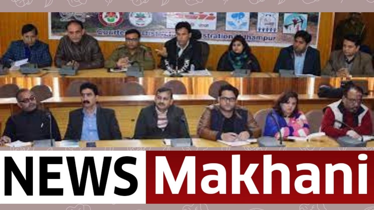 ADDC Udhampur reviews working of Rural Development Department ADDC Udhampur reviews working of Rural Development Department