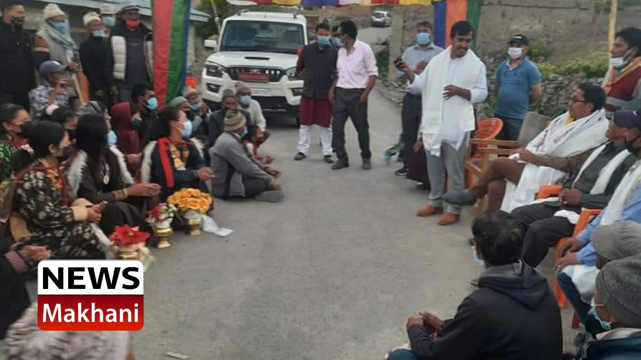 MP Ladakh inaugurates 4 Jio mobile towers at Phoo, Yokma Kharboo, Karit and Tacha