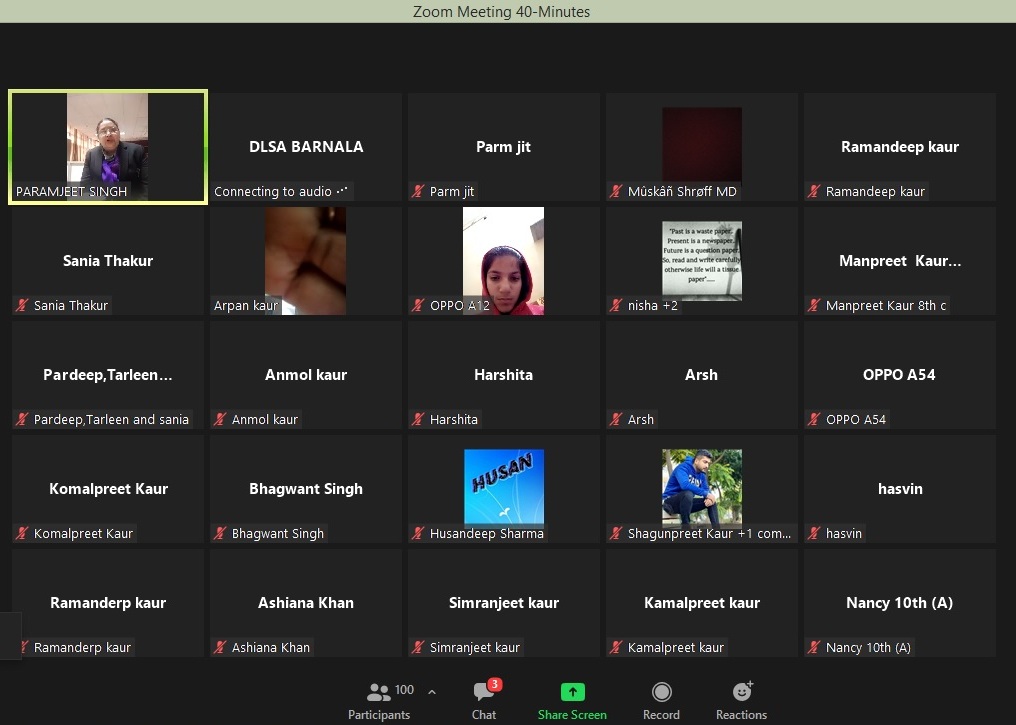 ਨੈਸ਼ਨਲ ਗਰਲ ਚਾਇਲਡ ਦਿਵਸ ਮੌਕੇ ਆਨਲਾਈਨ ਵੈਬੀਨਾਰ ਨੈਸ਼ਨਲ ਗਰਲ ਚਾਇਲਡ ਦਿਵਸ ਮੌਕੇ ਆਨਲਾਈਨ ਵੈਬੀਨਾਰ