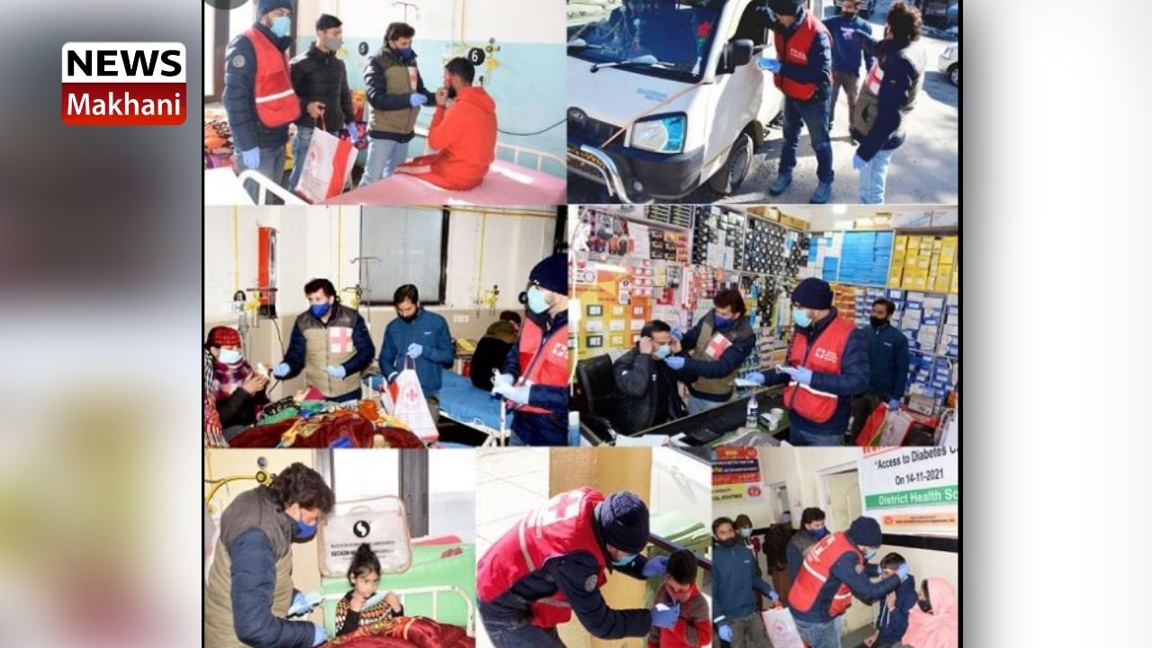 Mask and sanitizers distribution drive Kishtwar: Red Cross Society, DIPR launch awareness cum Mask and sanitizers distribution drive