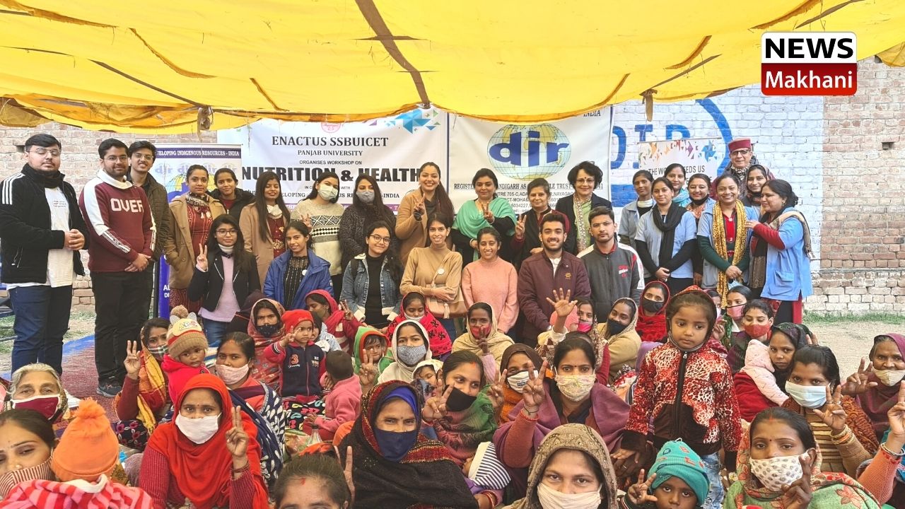 PU ENACTUS TEAM ORGANIZES ‘NUTRITION AND HEALTH’ WORKSHOP AT NAYAGAON PU ENACTUS TEAM ORGANIZES ‘NUTRITION AND HEALTH’ WORKSHOP AT NAYAGAON