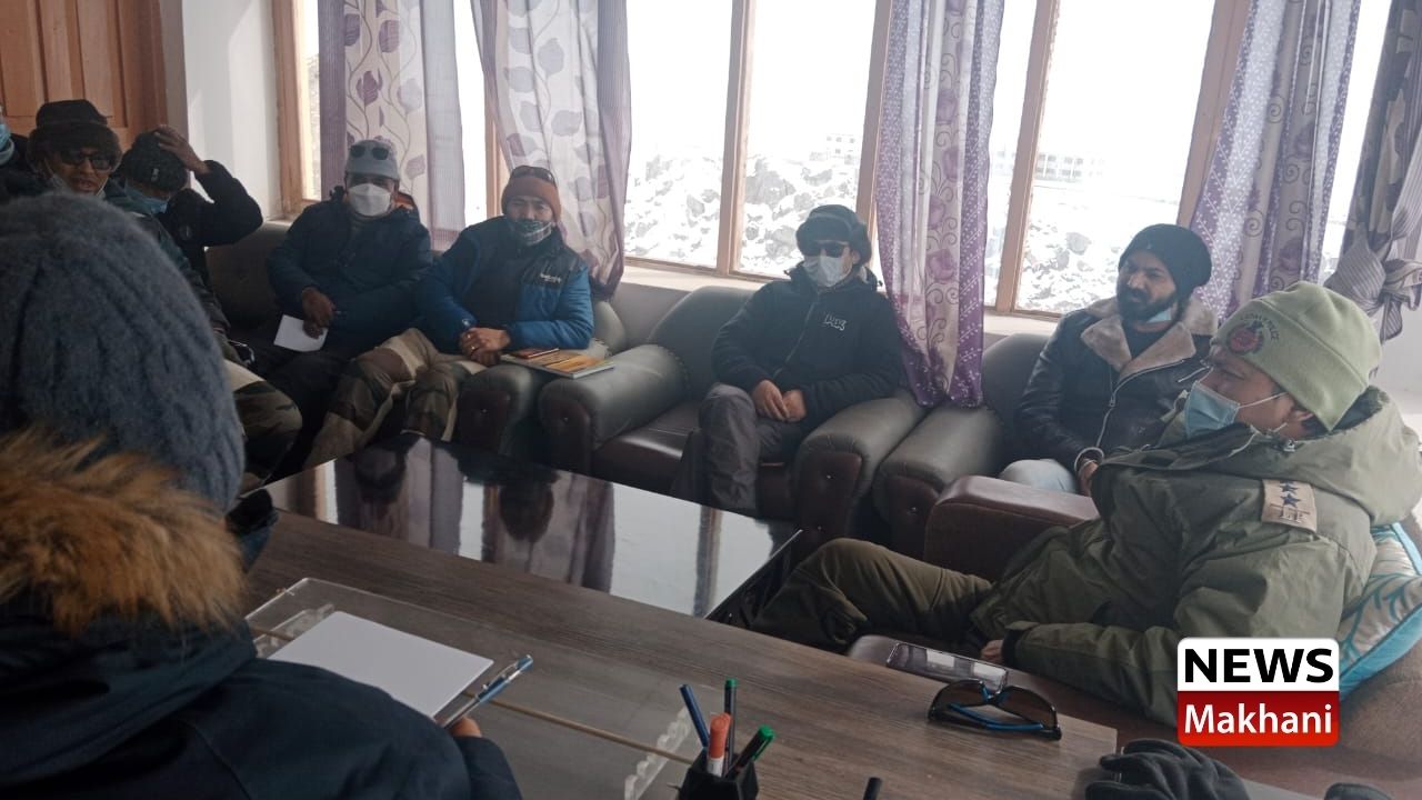 SDM Zanskar reviews arrangements for Republic Day SDM Zanskar reviews arrangements for Republic Day