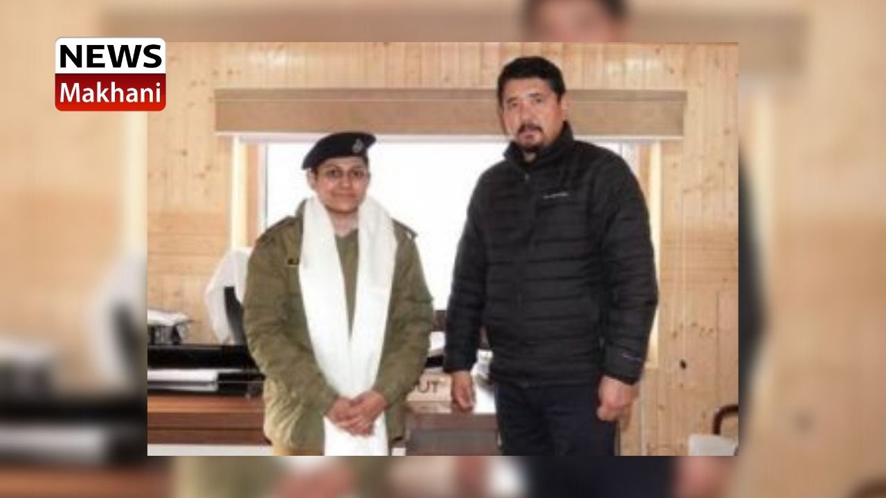 SSP Leh calls on CEC Tashi Gyalson today SSP Leh calls on CEC Tashi Gyalson today