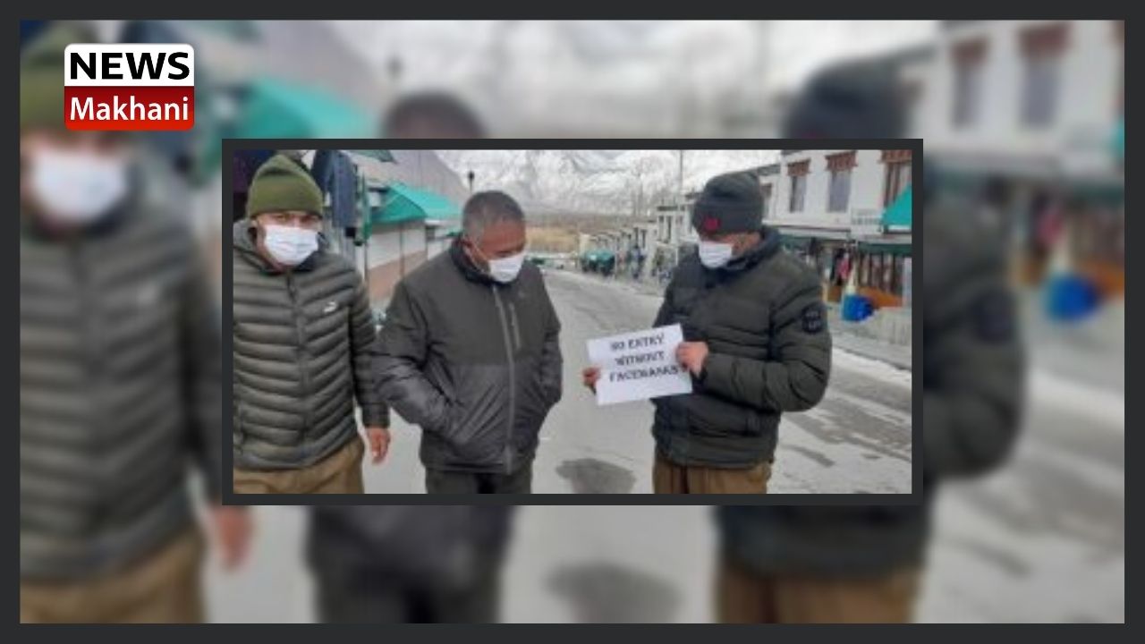 Tehsildar Diskit inspects various areas to ensure implementation of Covid-19 SOPs Tehsildar Diskit inspects various areas to ensure implementation of Covid-19 SOPs