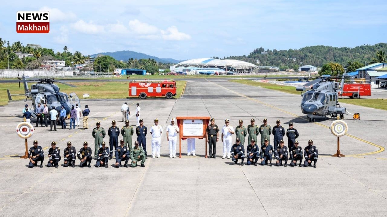 Tri-Service Andaman & Nicobar Command inducts Advanced Light Helicopter MK III Tri-Service Andaman & Nicobar Command inducts Advanced Light Helicopter MK III