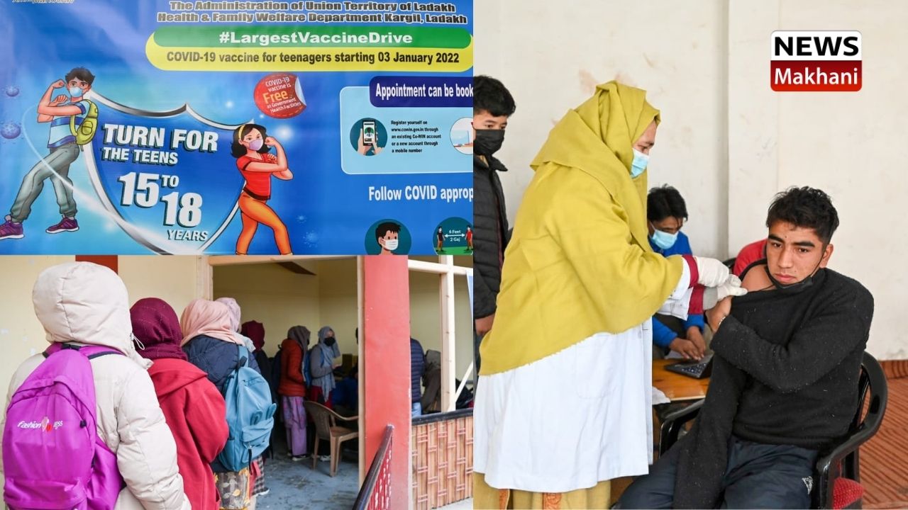 540 children between 15-18 years inoculated in Kargil 540 children between 15-18 years inoculated in Kargil