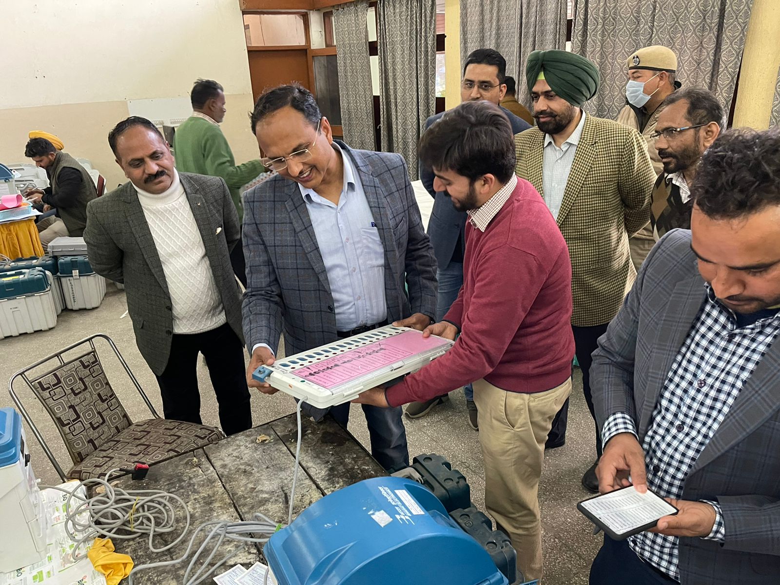 EVM VVPAT DC LUDHIANA EVM VVPAT DC LUDHIANA