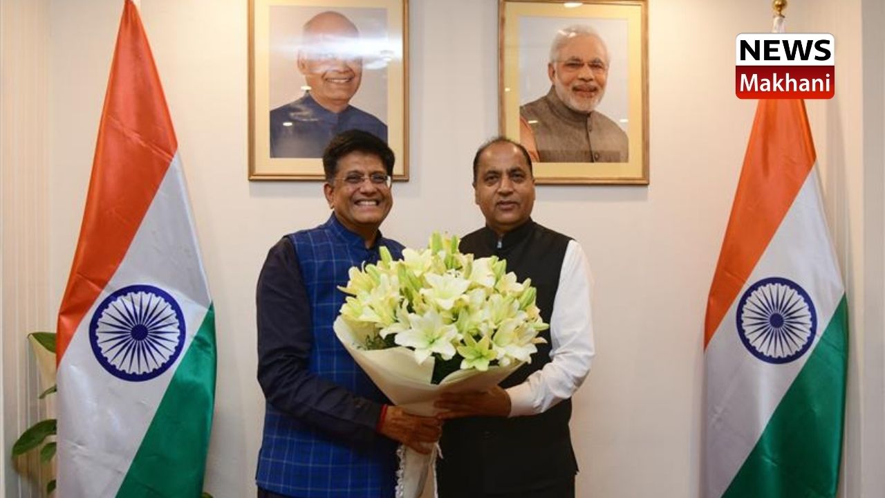 CM urges Piyush Goyal to enhance import duty on apple CM urges Piyush Goyal to enhance import duty on apple