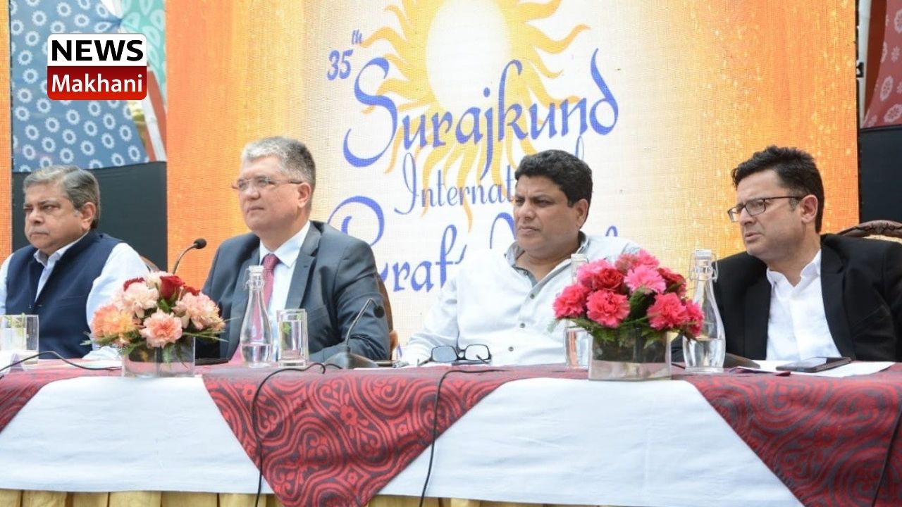 Surajkund International Crafts Mela to be held after gap of 2 years; JK participating as Theme Partner Surajkund International Crafts Mela to be held after gap of 2 years; JK participating as Theme Partner