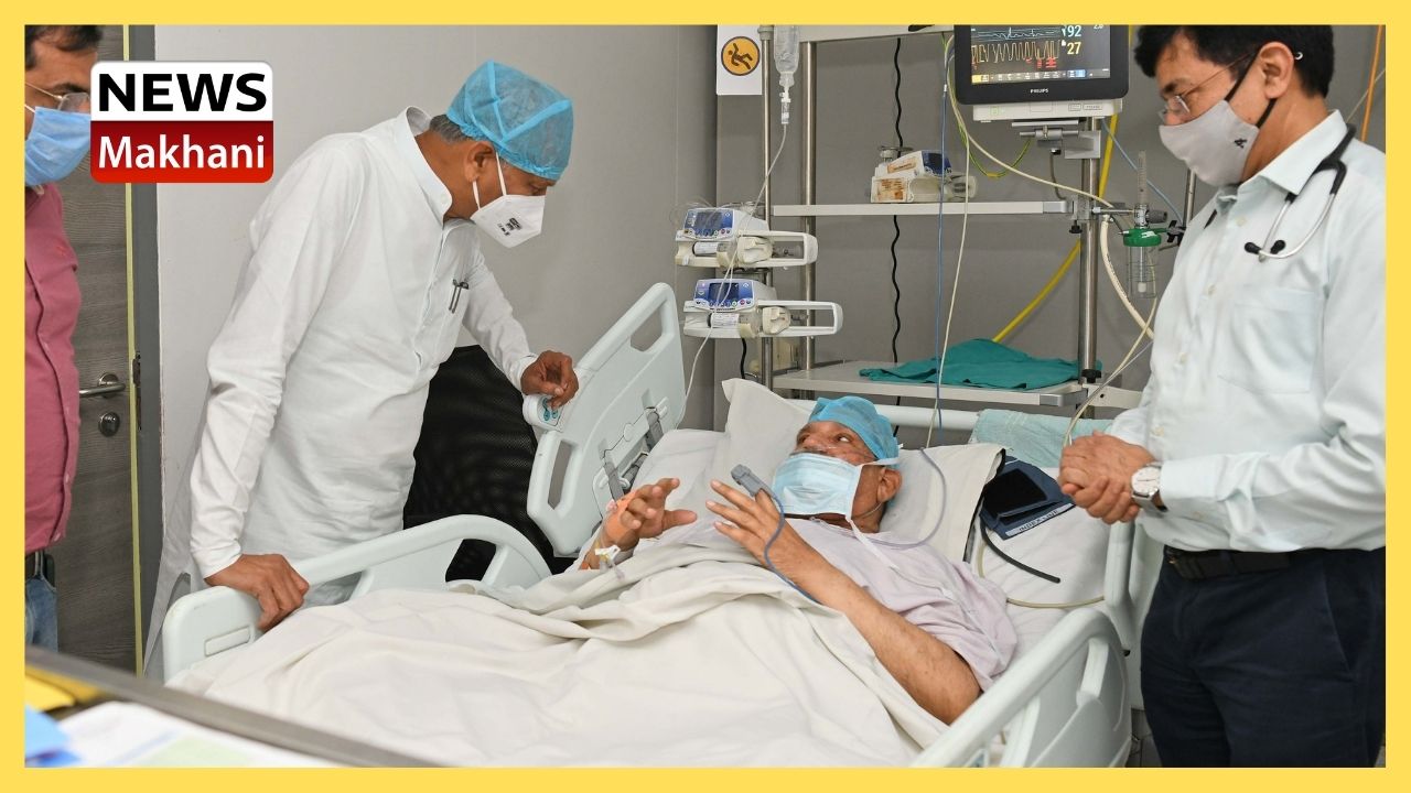 मुख्यमंत्री ने विधायक श्री राजेन्द्र पारीक की कुशलक्षेम पूछी