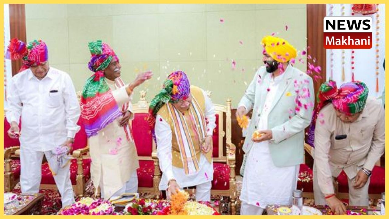 A Holi Milan ceremony was organized at Haryana Raj Bhavan on Thursday A Holi Milan ceremony was organized at Haryana Raj Bhavan on Thursday