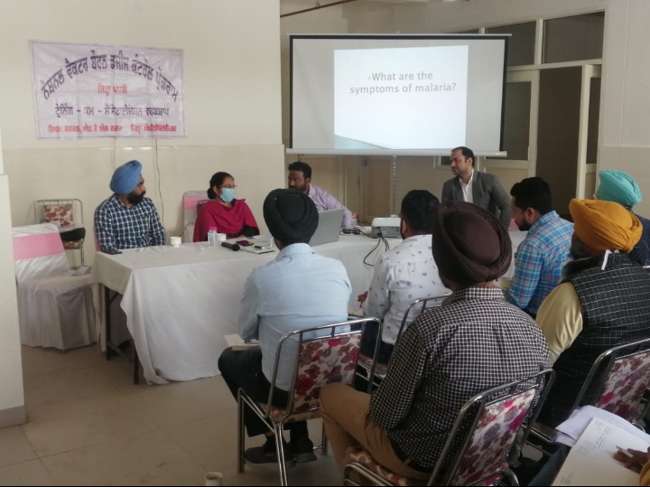 ਡੇਂਗੂ, ਮਲੇਰੀਆ ਤੇ ਹੋਰ ਬੀਮਾਰੀਆਂ ਦੇ ਕੰਟਰੋਲ ਲਈ ਸਿਹਤ ਕਾਮਿਆਂ ਨੂੰ ਦਿਤੀ ਸਿਖਲਾਈ ਡੇਂਗੂ, ਮਲੇਰੀਆ ਤੇ ਹੋਰ ਬੀਮਾਰੀਆਂ ਦੇ ਕੰਟਰੋਲ ਲਈ ਸਿਹਤ ਕਾਮਿਆਂ ਨੂੰ ਦਿਤੀ ਸਿਖਲਾਈ
