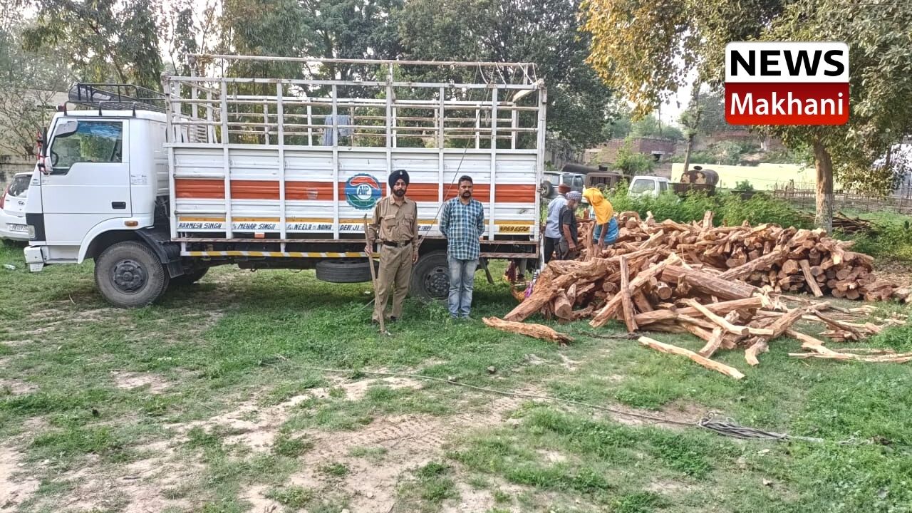 ਵਣ ਵਿਭਾਗ ਨੇ ਨਾਕੇ 'ਤੇ ਲਗਭਗ ਤਿੰਨ ਤੋਂ ਚਾਰ ਲੱਖ ਦੀ ਖੈਰ ਦੀ ਲੱਕੜ ਬਰਾਮਦ ਕੀਤੀ ਵਣ ਵਿਭਾਗ ਨੇ ਨਾਕੇ 'ਤੇ ਲਗਭਗ ਤਿੰਨ ਤੋਂ ਚਾਰ ਲੱਖ ਦੀ ਖੈਰ ਦੀ ਲੱਕੜ ਬਰਾਮਦ ਕੀਤੀ
