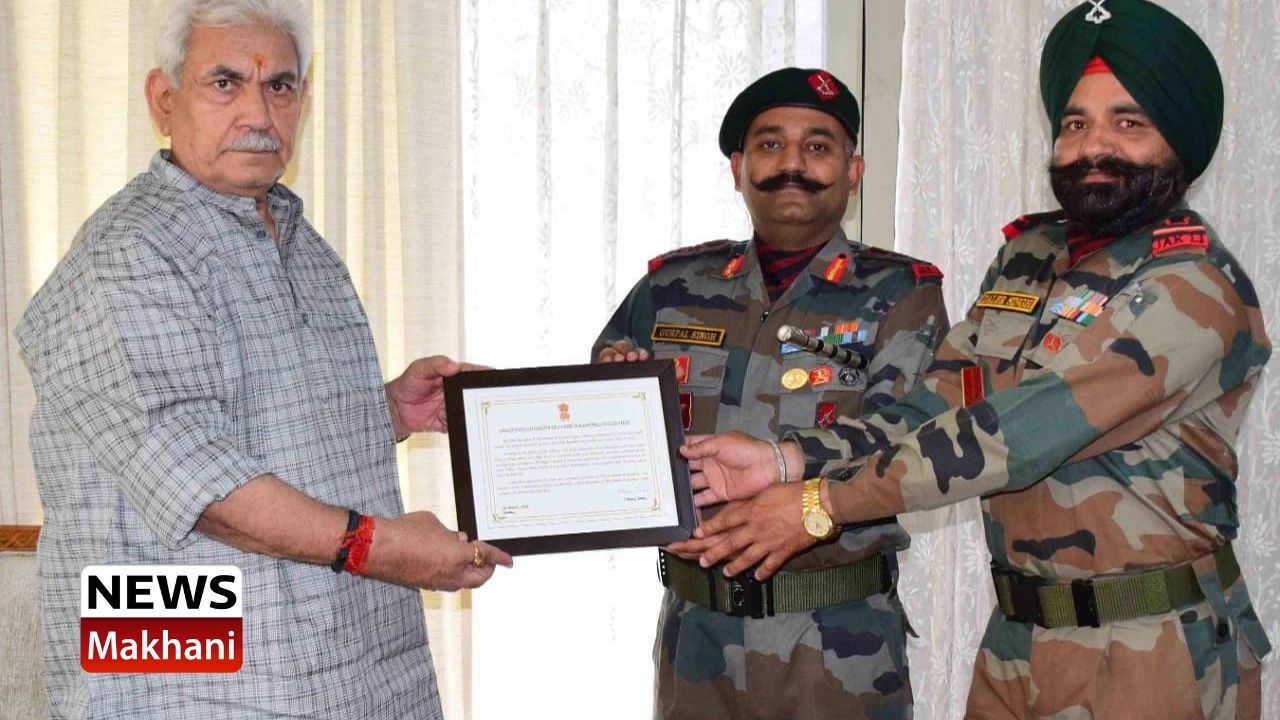 5th Battalion of the Jammu & Kashmir Light Infantry conferred with Lt Governor’s Unit Citation 5th Battalion of the Jammu & Kashmir Light Infantry conferred with Lt Governor’s Unit Citation