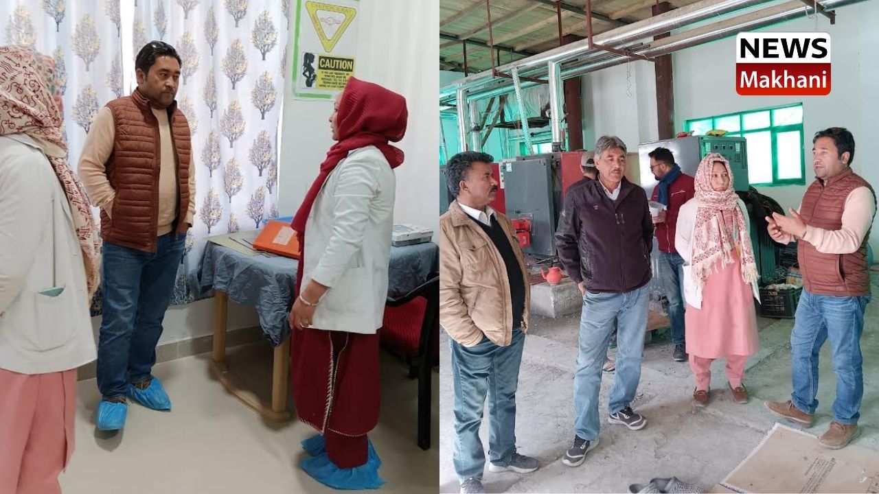 EC Mohsin Ali visits CHC Chiktan EC Mohsin Ali visits CHC Chiktan