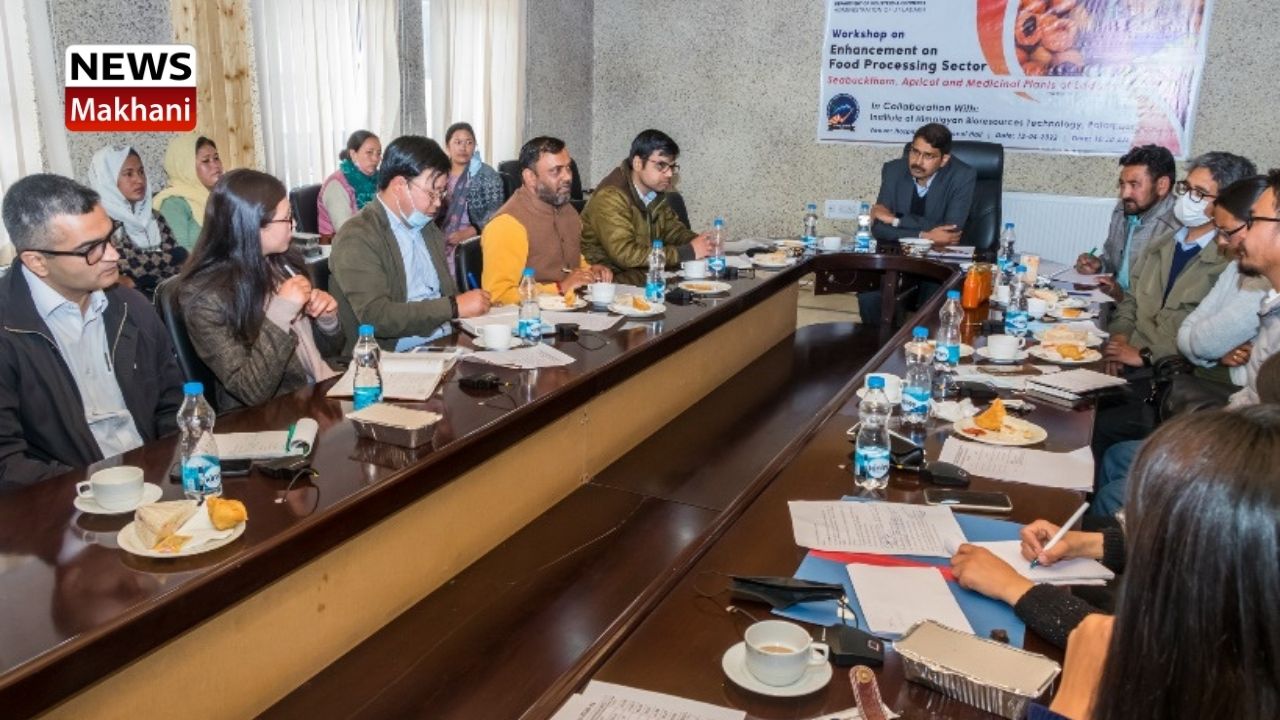 Industries Dept, Ladakh holds workshop with IHBT-CSIR to boost Food Processing Industry Industries Dept, Ladakh holds workshop with IHBT-CSIR to boost Food Processing Industry