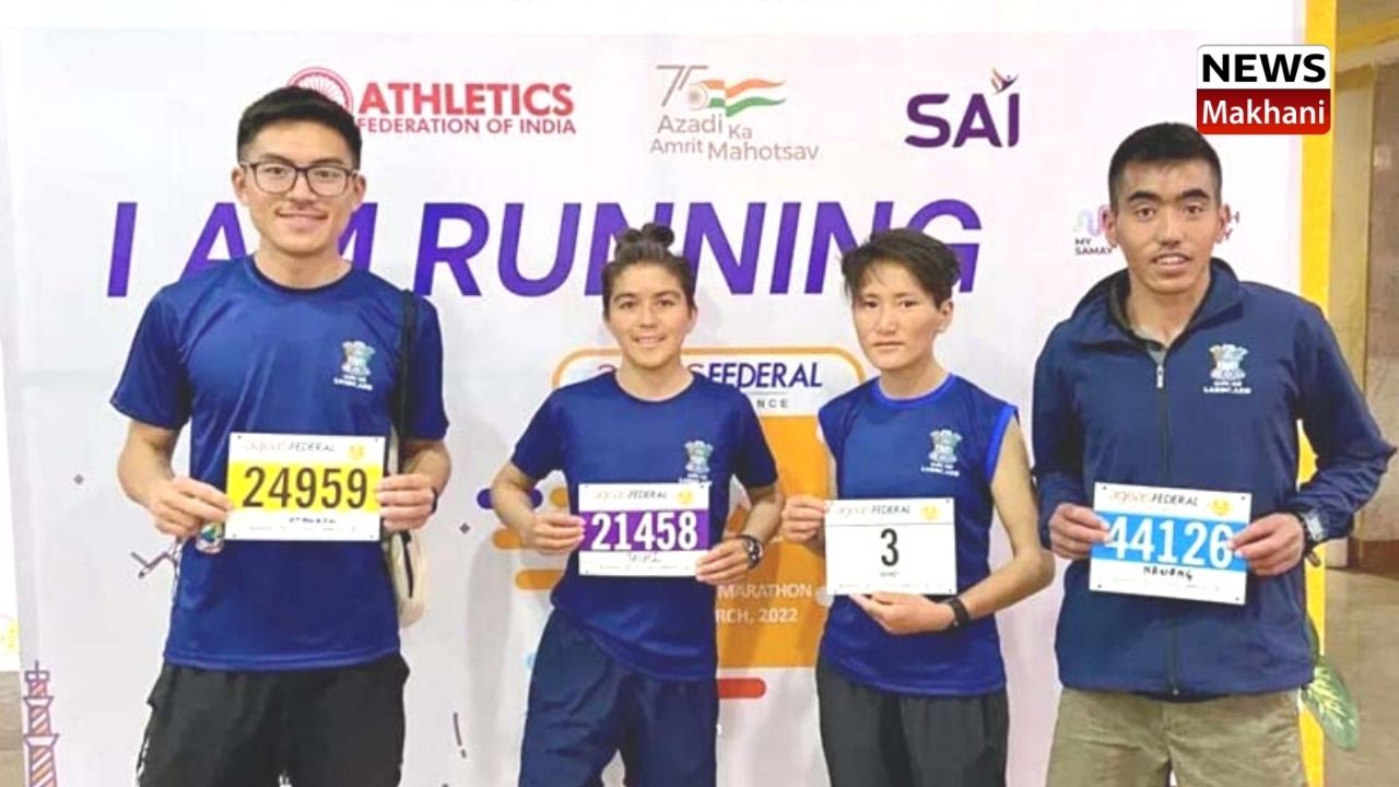 Ladakhi runners shines at Delhi Marathon (1) Ladakhi runners shines at Delhi Marathon