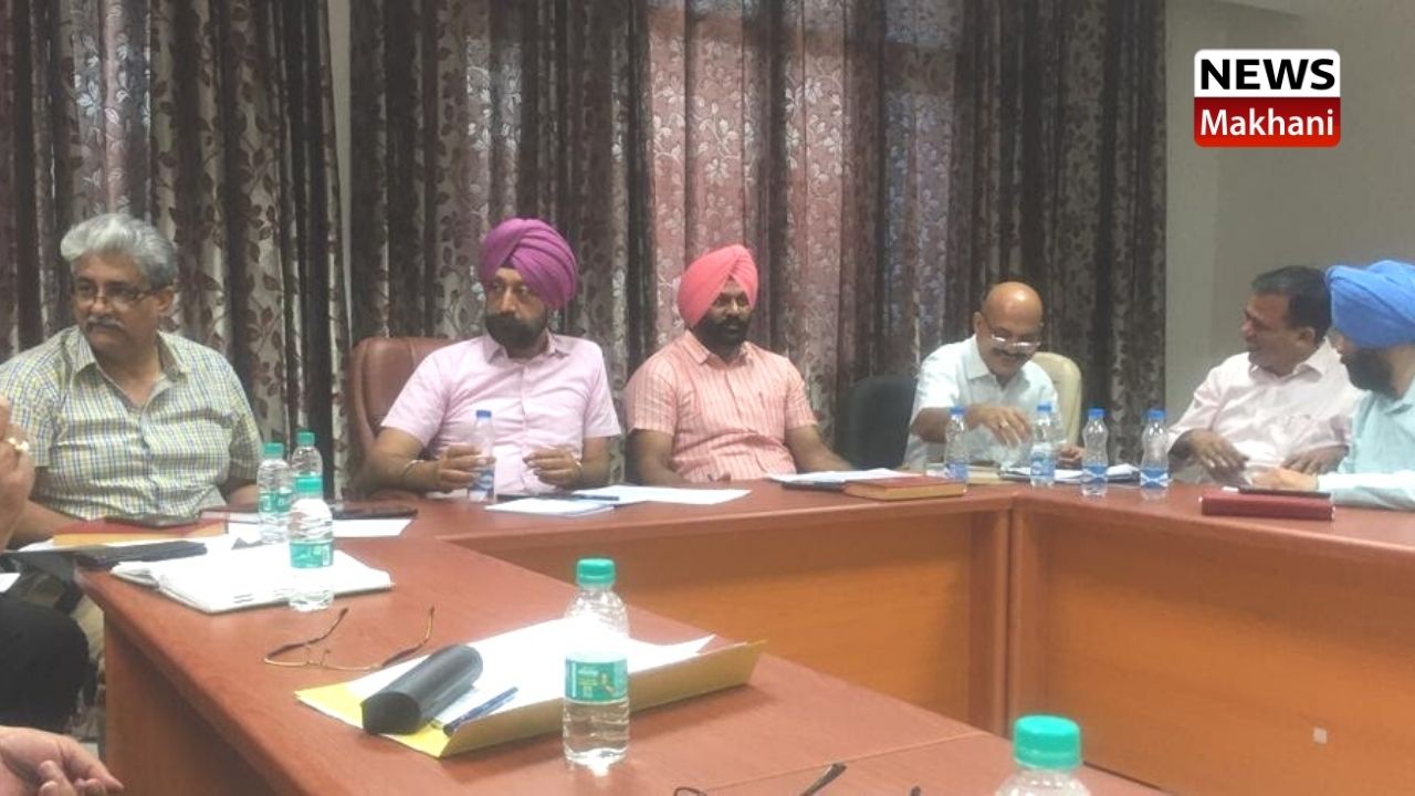 Meeting of technical sub-committee on ground water balance study held Meeting of technical sub-committee on ground water balance study held