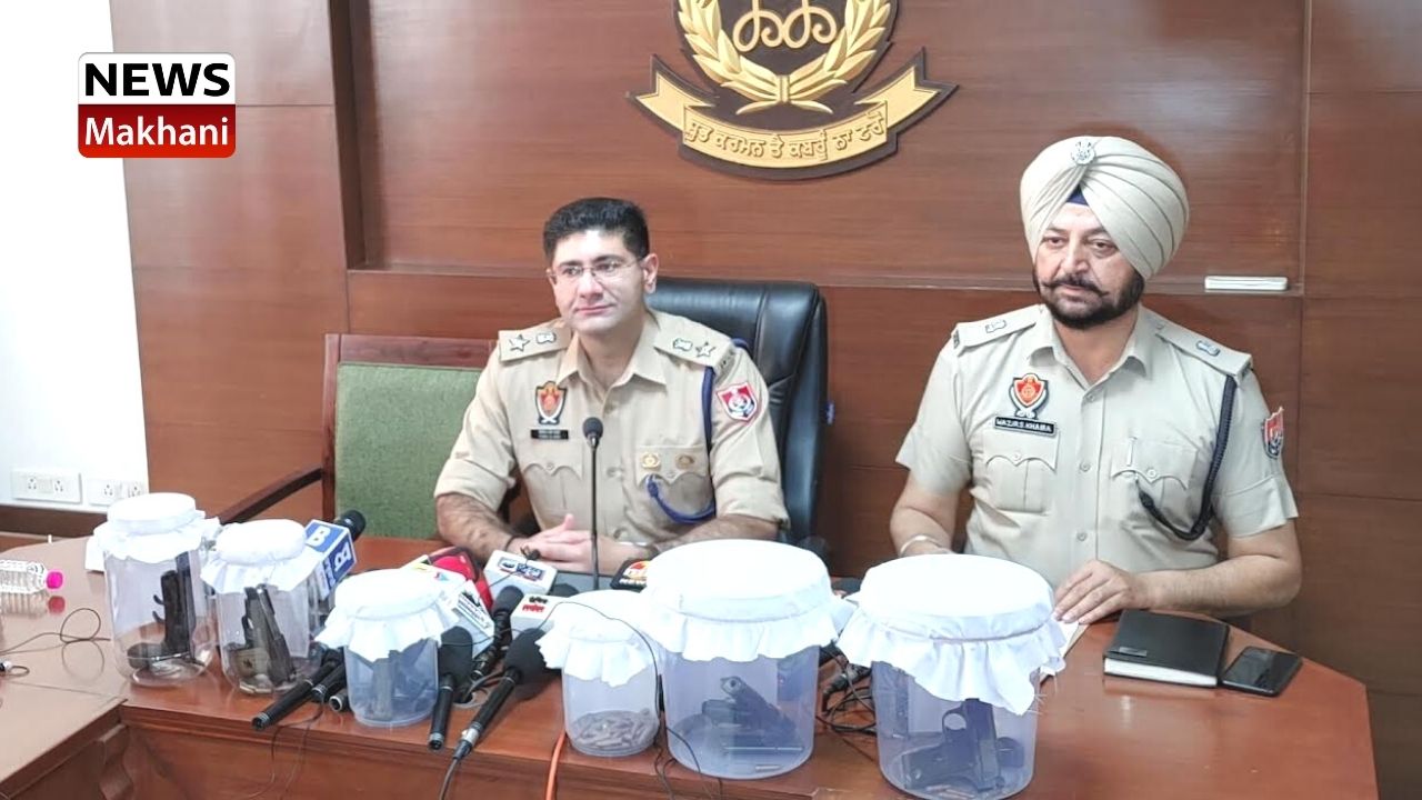 Mohali police expose another Gangster Group Mohali police expose another Gangster Group