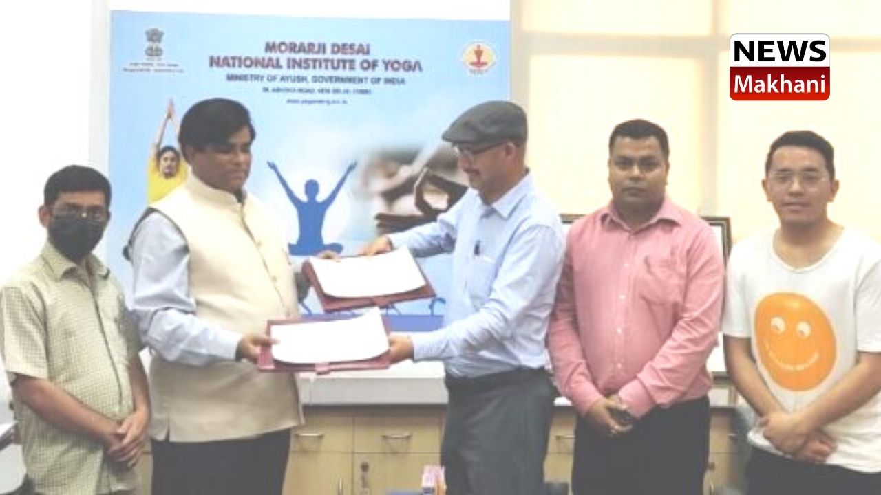 NISR to establish yoga centre with MDNIY in Leh NISR to establish yoga centre with MDNIY in Leh
