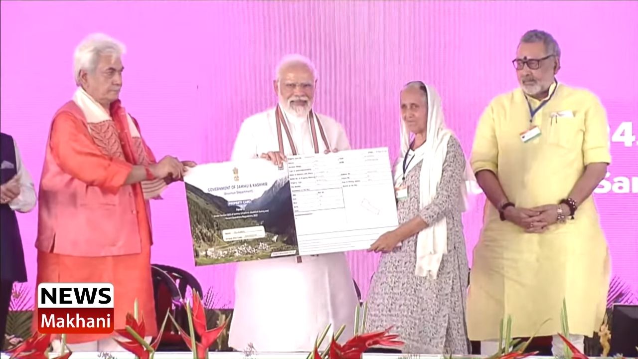 PM visits J&K to participate in celebrations of National Panchayati Raj Day PM visits J&K to participate in celebrations of National Panchayati Raj Day