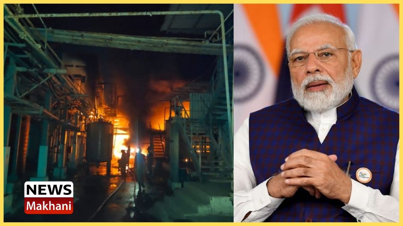 PM condoles loss of lives due to a mishap at a chemical unit in Eluru, Andhra Pradesh