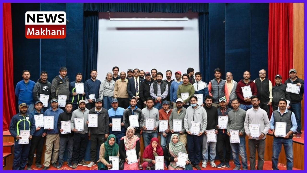 Training program ahead of Sarhad Kargil International Marathon 2022 held