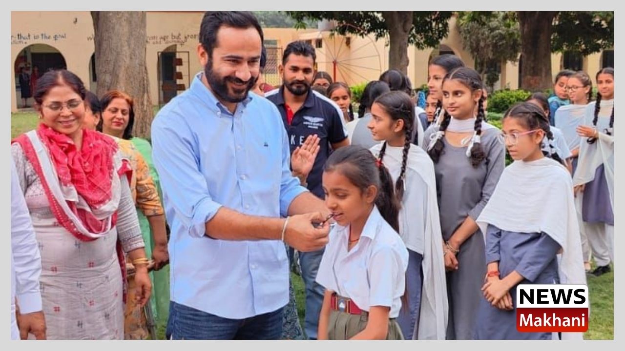 Education Minister visits Government Senior Secondary School Garhshanker